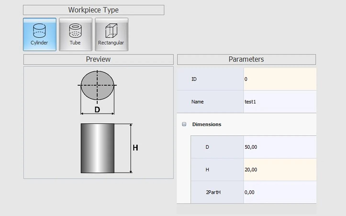 Parça Tipleri ve Tanımlamaları